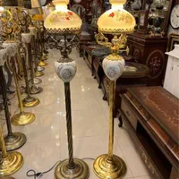 آباژور ایستاده رومیزی سرامیکی گردسوز فانوسی|چراغ خواب و آباژور|مشهد, شهرک رازی (شهرک غرب)|دیوار