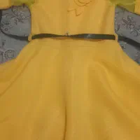 پیراهن دخترانه یک بار پوشیده شده سالم