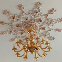 لوستر برنجی شیک|لوستر و چراغ آویز|سبزوار, امیر کبیر|دیوار