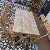 میز و صندلی تاشو ناهارخوری