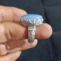 عقیق یمنی کبود خوش رنگ