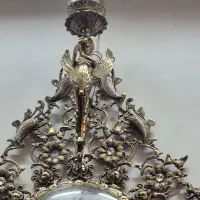 ساعت دیواری برنز طرح فرشته