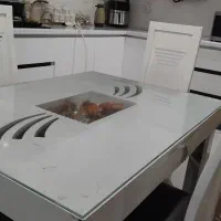 میزنهار خوری چهارنفره|میز و صندلی غذاخوری|بیرجند, |دیوار