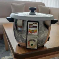 پلو پز سالم و یکبار به برق زده شده