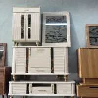 ست ایینه کنسول میز تی وی|بوفه، ویترین، کنسول|اصفهان, گلستان|دیوار