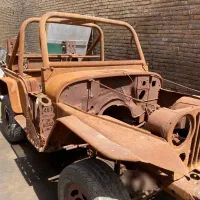 اتقا جیپ شهباز اماده به رنگ‌