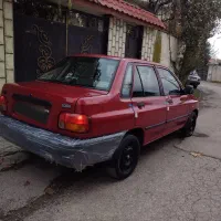 پراید۸۹قرمزصدفی متالیک سفارشی کلکسیونی بیرنگ|خودرو سواری و وانت|ساری, |دیوار