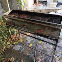 کباب پز بزرگ تازه سرویس شده