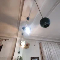 لوستر سرامیکی چند قلو