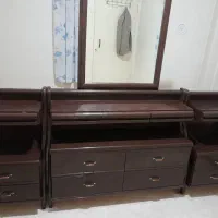 میزتوالت تمام چوب