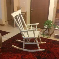 صندلی راک چوب راش|مبلمان خانگی و میز عسلی|کرمانشاه, |دیوار