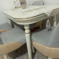 میز ناهار خوری|میز و صندلی غذاخوری|اسلامشهر, شهرک سعیدیه|دیوار