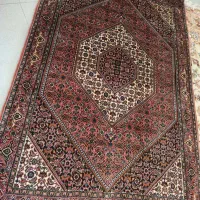 قالیچه بیجار نقش ماهی رنگ ارغوانی|فرش|تهران, درب دوم|دیوار