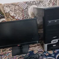 کیس و مانیتور کاملا سالم سرحال