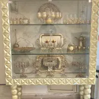بوفه لوکس شیشه‌ای با طراحی مدرن