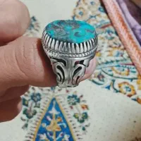 انگشتر نقره فیروزه 925