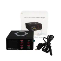 هاب مولتی شارژر وایرلس مدل WLX-X9 با ۸ پورت|لوازم جانبی موبایل و تبلت|اسلام‌شهر, زرافشان|دیوار
