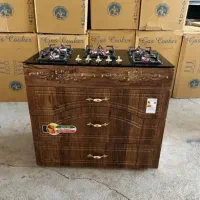 اجاق گاز مدل ام سه بدنه چوبی جدید کد 8020