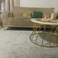 مبل پنج نفره با یک عدد میز جلو مبلی|مبلمان خانگی و میز عسلی|قرچک, باقرآباد|دیوار