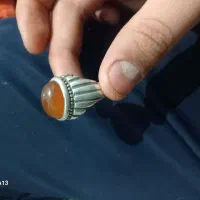 انگشتر عقیق پرتغالی