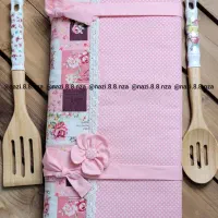 دوخت انواع سرویس آشپزخانه|سفره، حوله، دستمال آشپزخانه|برازجان, |دیوار