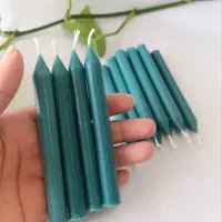 شمع قلمی و بابونه