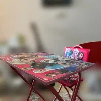 میز و صندلی تحریر دخترانه