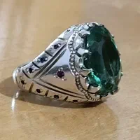 انگشترنقره خاص پسند بی نهایت زیبا( توضیحات مهم)