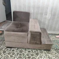 مبل ۷ نفره قهوه ای فوری|مبلمان خانگی و میز عسلی|شهریار, کهنز|دیوار