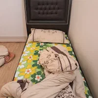 دوتا تخت تک نفره همراه با کمد برای دو تا تخت|تخت و سرویس خواب|شیراز, شهرک نیروی انتظامی|دیوار