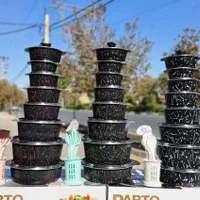 قابلمه ملورین ۱۶پارچه پرتوضخیم سنگین فرو ماکروفر|ظروف پخت‌وپز|تهران, بازار|دیوار