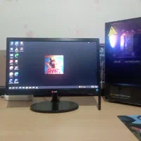 مانیتور ۲۰ اینچ LG با کیفیت Full HD بی‌نقص|قطعات و لوازم جانبی رایانه|اراک, |دیوار