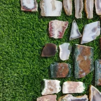 سنگ عقیق . کوارتز . آمیتیست