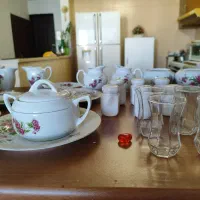 ظروف گل پنبه وگل سرخ|ظروف سرو و پذیرایی|ارومیه, |دیوار