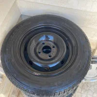 رینگ و لاستیک ۱۴ و چراغ عقب پارس