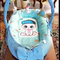 سرویس خواب نوزاد ۷تیکه مخمل