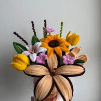 دسته گل کادویی و ولنتاین