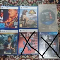 ۴عدد دیسک بازی PS5وPS4