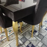 میز نهار خوری 4نفره|میز و صندلی غذاخوری|مشهد, شهید شهریاری|دیوار