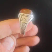 انگشتر عقیق سی ساله