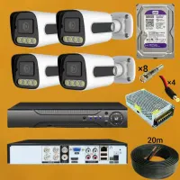 /+دوربین مداربسته فرمتH265/طراحی زیبا&هشدازآتش