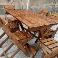 میزصندلی تاشو|میز و صندلی غذاخوری|گرگان, |دیوار