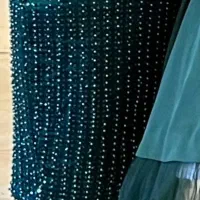 پیراهن تمام مروارید مجلسی