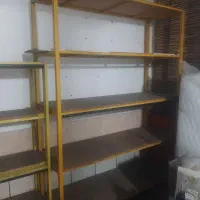 قفسه فلزی سیاروقفسه ام دی اف|کتابخانه، شلف، قفسههای دیواری|کلاله, |دیوار