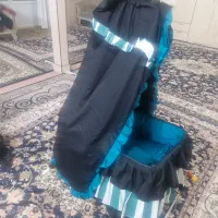 گهواره چرخ دار فلزی نو