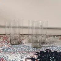 ۶تا شیشه استوانه ای