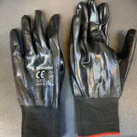 پخش دستکش کار مشکی مشکی