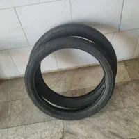 یه جفت لاستیک موتور