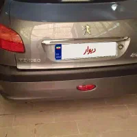 پژو 206 صندوق دار کم کار بدونه آفتاب سوختگی