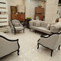 مبل کلاسیک 8نفره آبشاری چوب راش